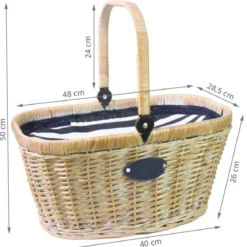 Panier de pique nique isotherme