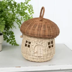 Panier de rangement champignon