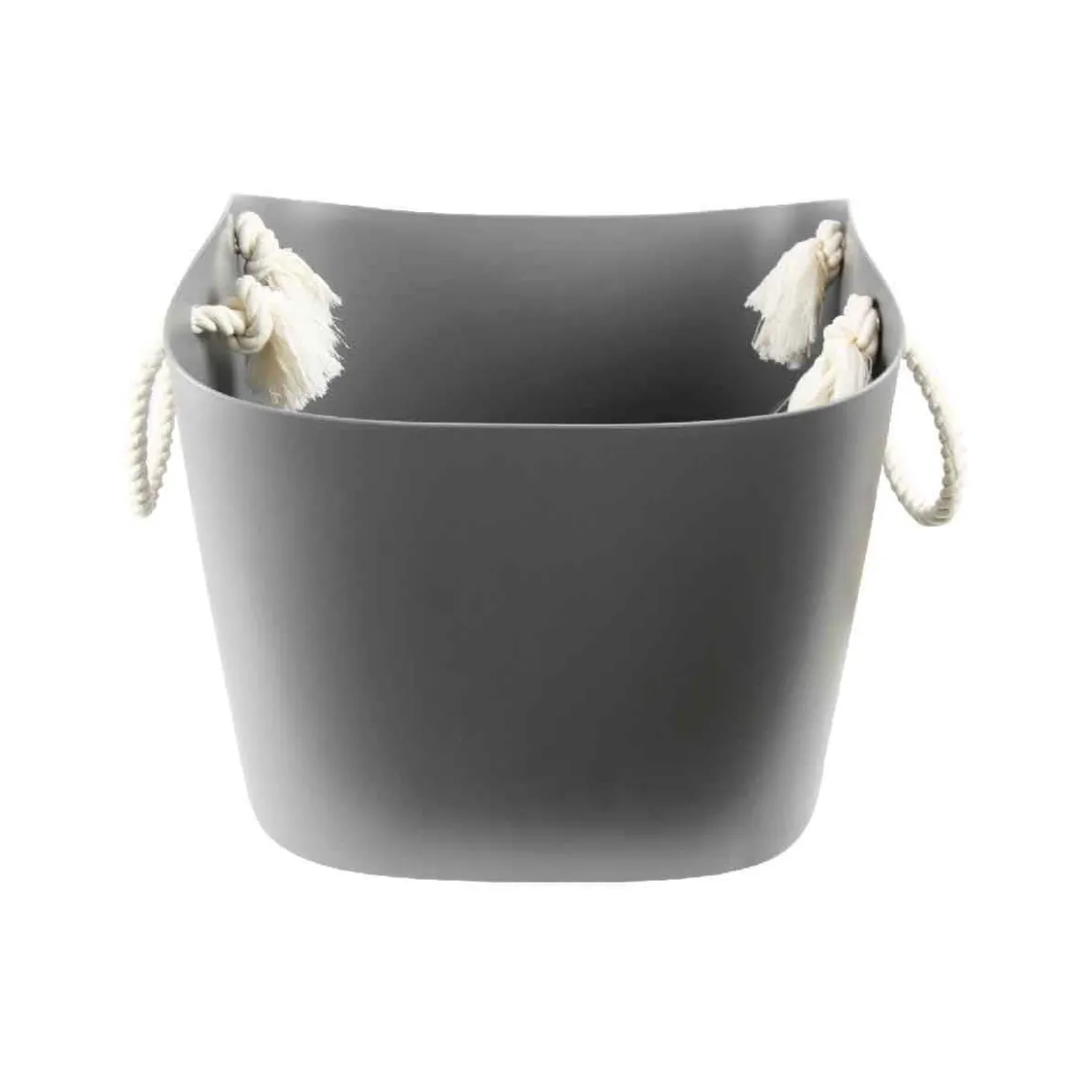Panier de rangement design. Gris