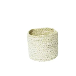 Panier rond en fibres de maïs M