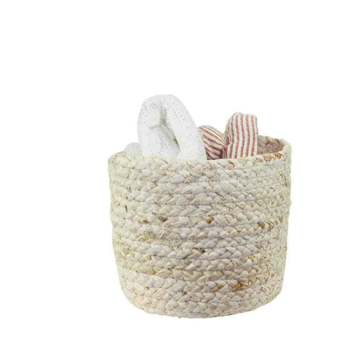 Panier rond pour salle de bain L