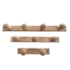 Patère en bois 2 têtes