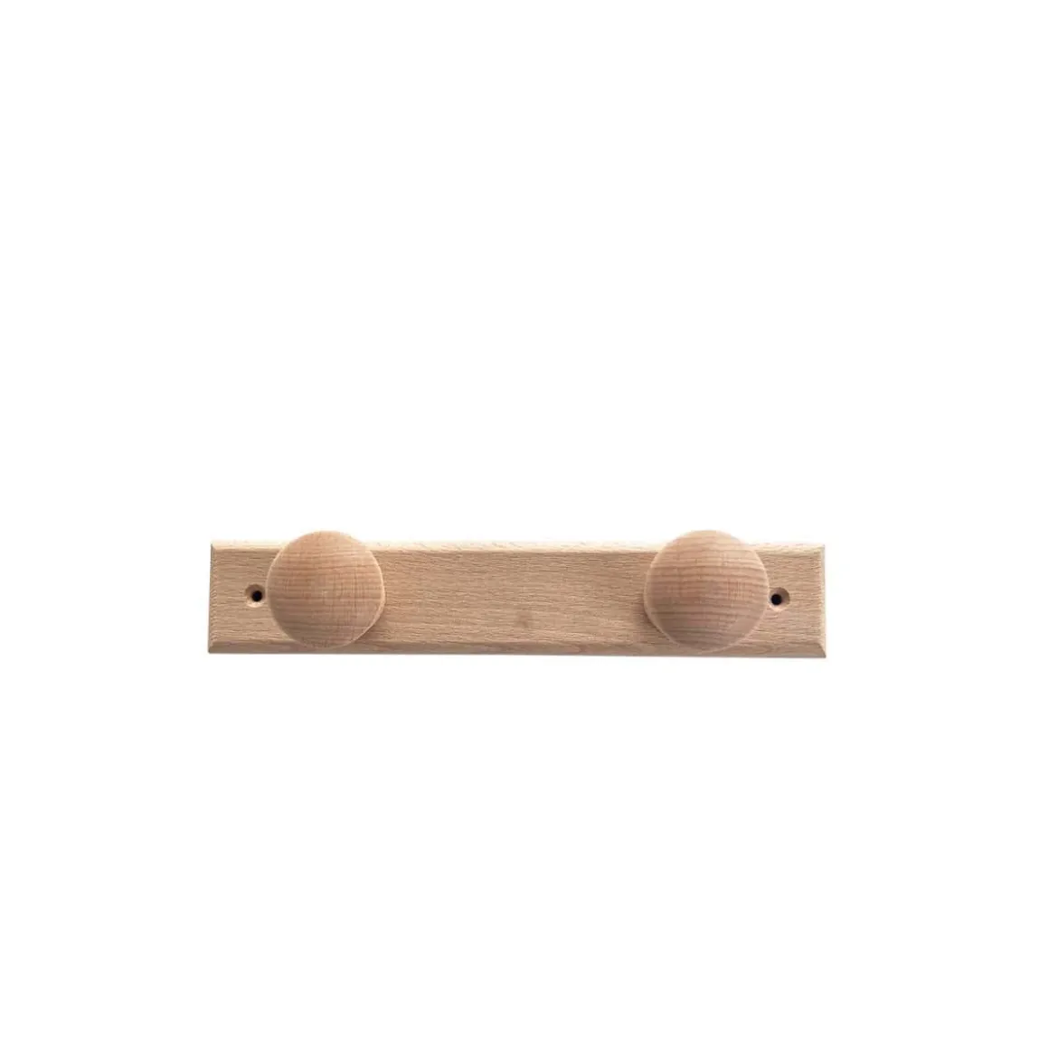 Patère en bois 2 têtes