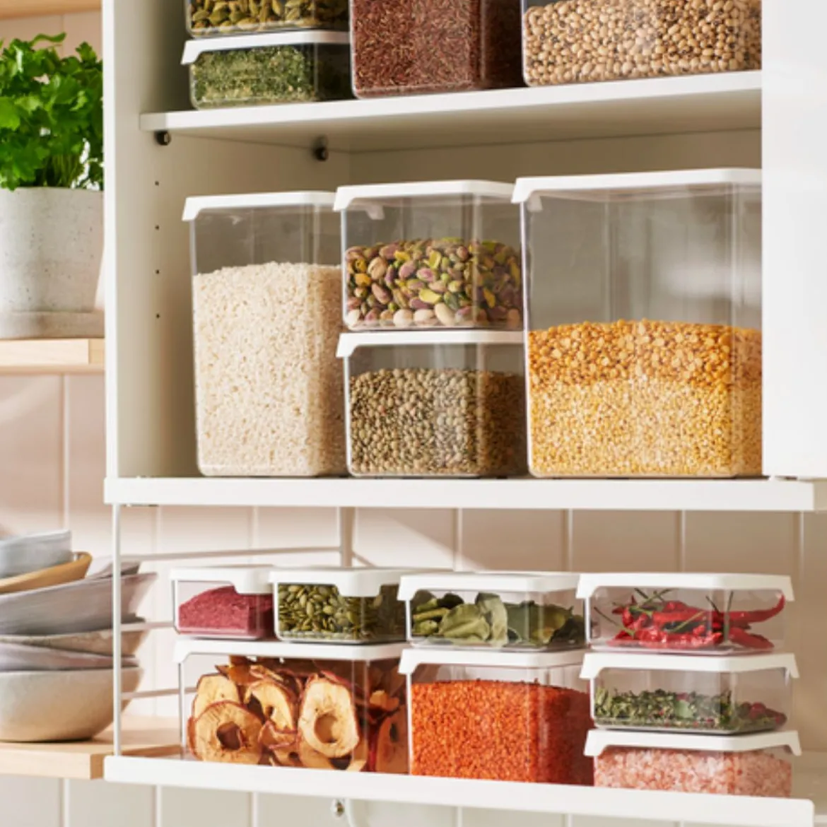 Petite boîte de rangement alimentaire hermétique 0,35 litre