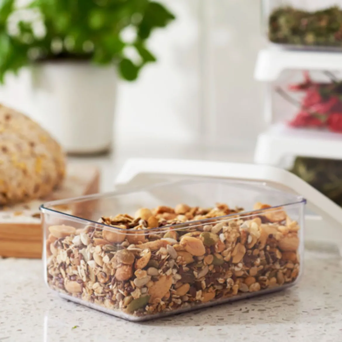 Petite boîte de rangement alimentaire hermétique 0,35 litre