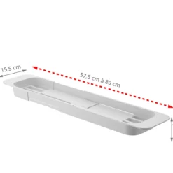 Plateau de baignoire blanc