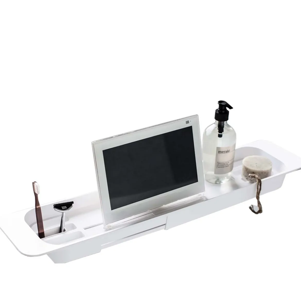 Plateau de baignoire blanc