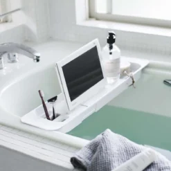 Plateau de baignoire blanc