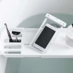 Plateau de baignoire blanc