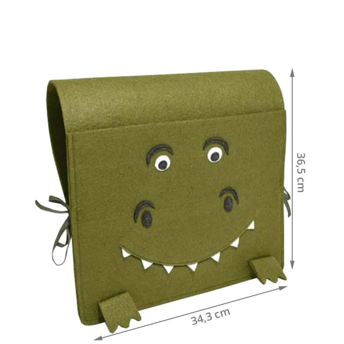 Poche de rangement pour lit d'enfant dinosaure