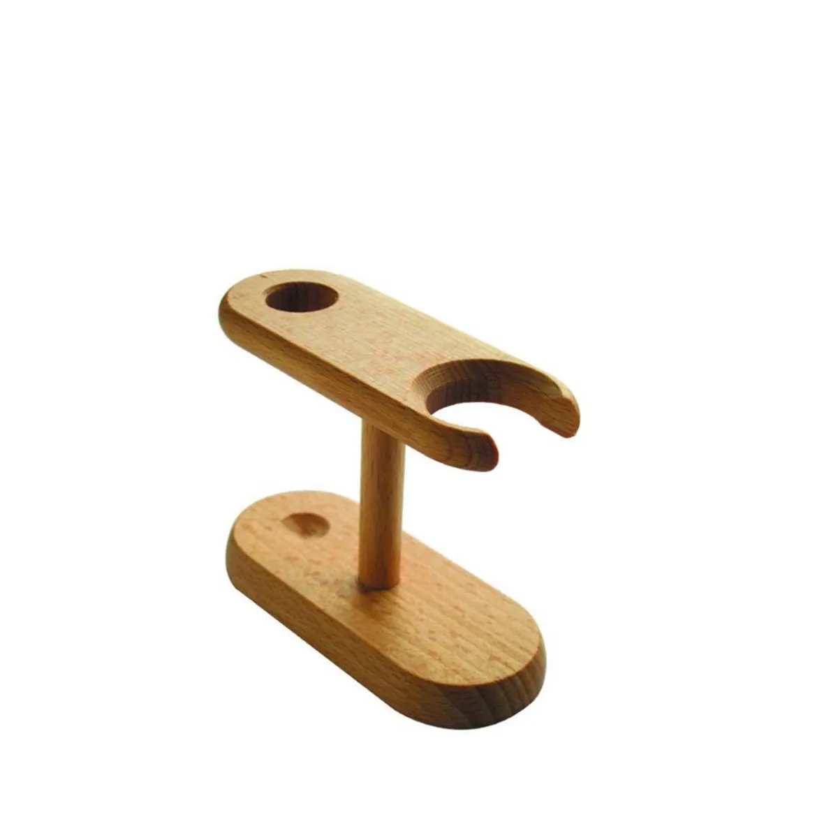 Porte-blaireau en bois