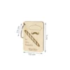 Porte clé en bois Made in France