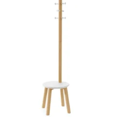 Porte-manteaux tabouret