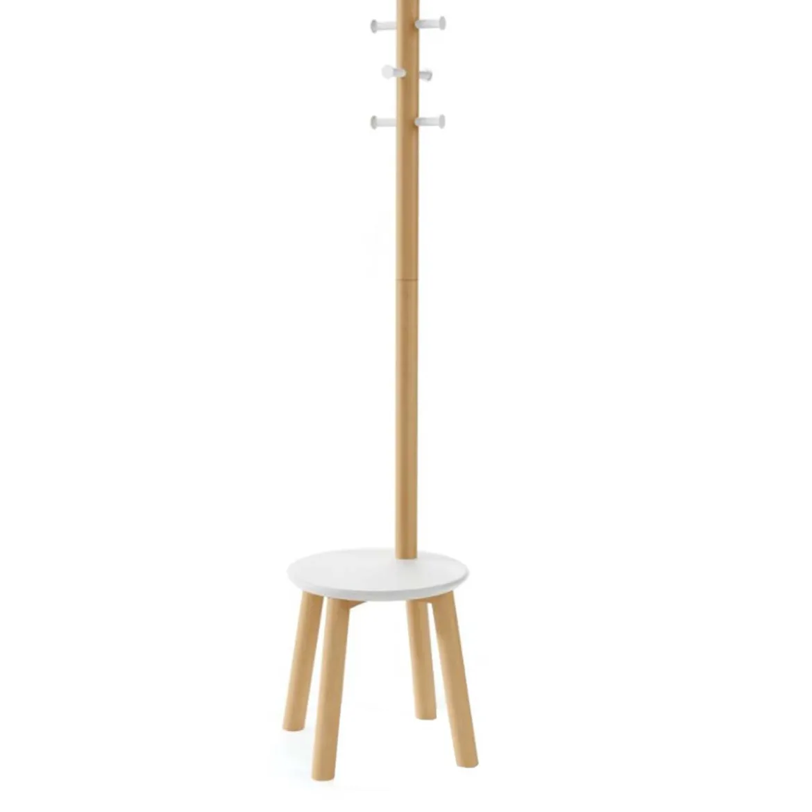 Porte-manteaux tabouret