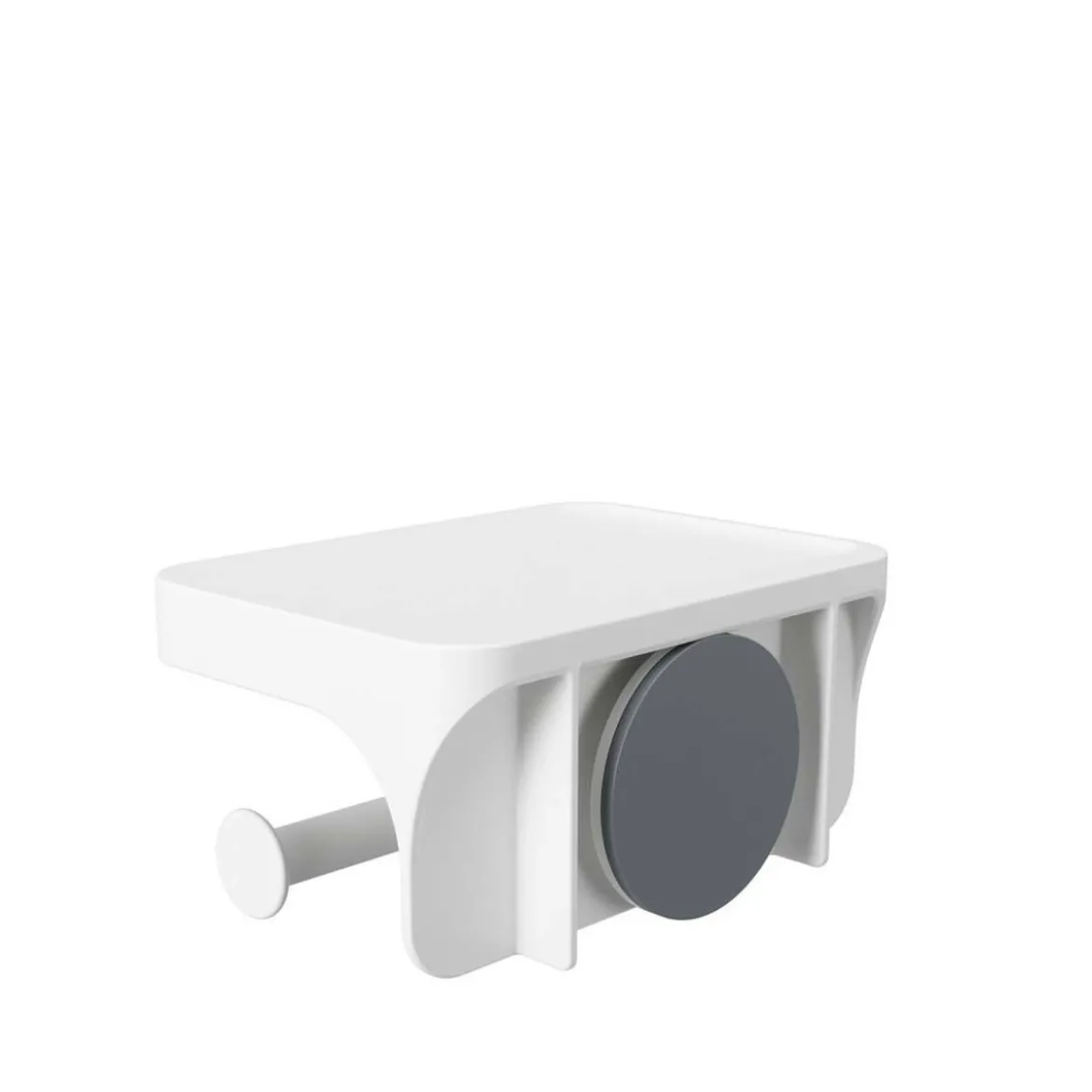 Porte papier toilette à ventouse adhésive