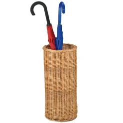 Porte-parapluie en osier