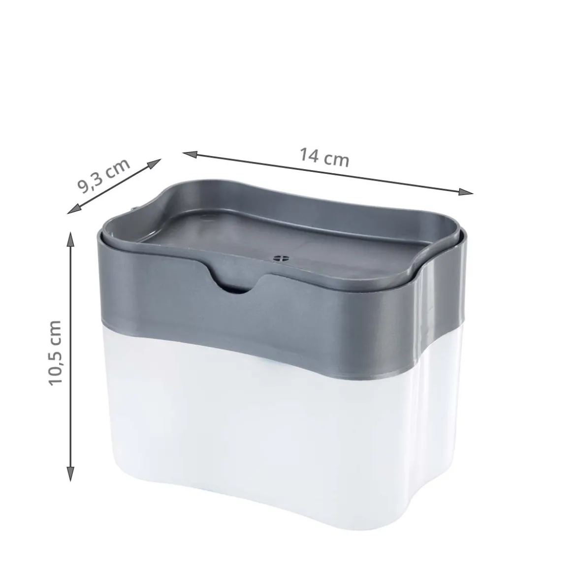 Porte éponge distributeur de liquide vaisselle