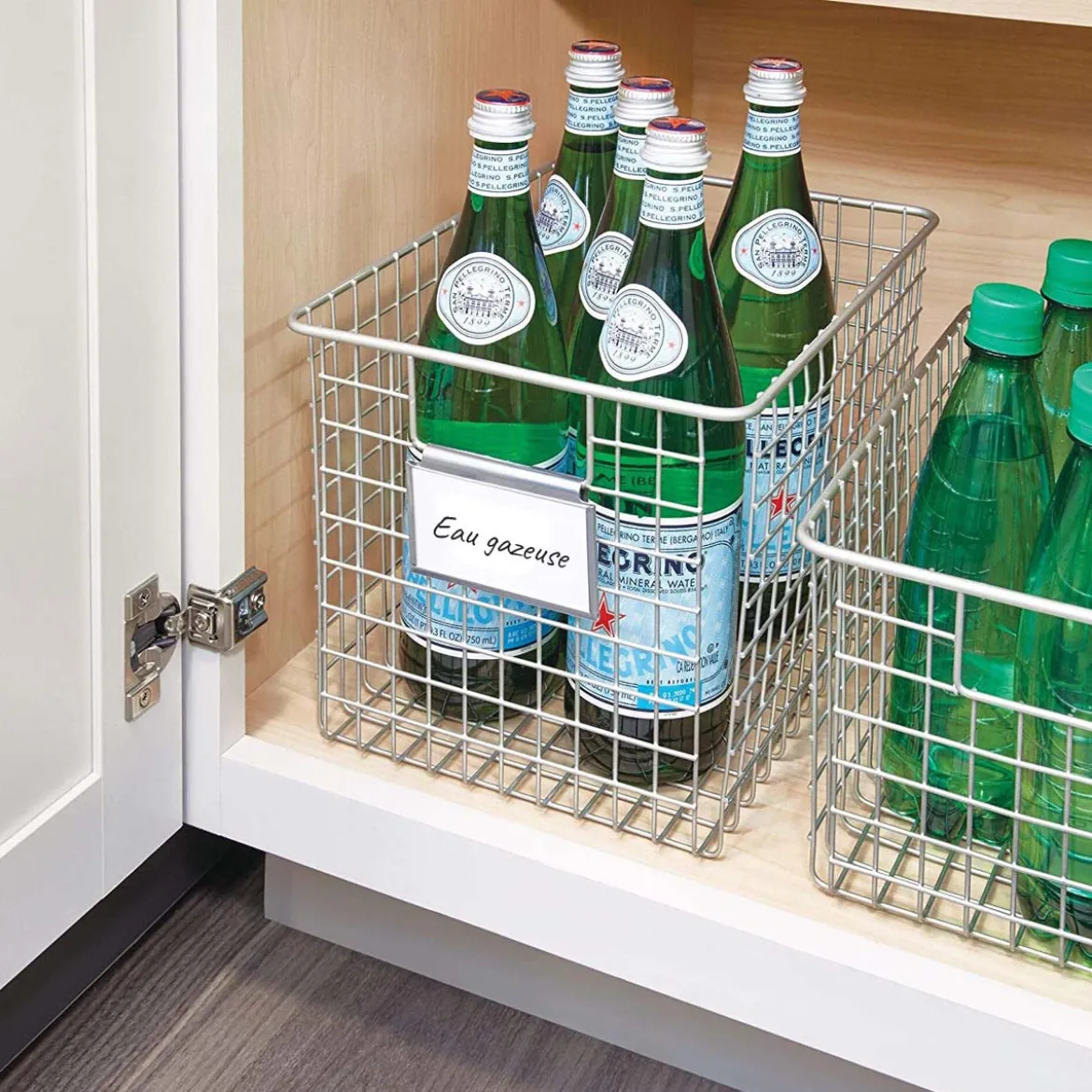3 porte-étiquettes amovibles pour panier ou boîte