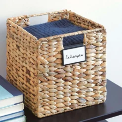 3 Porte-étiquettes clipsables noirs pour panier ou boîte