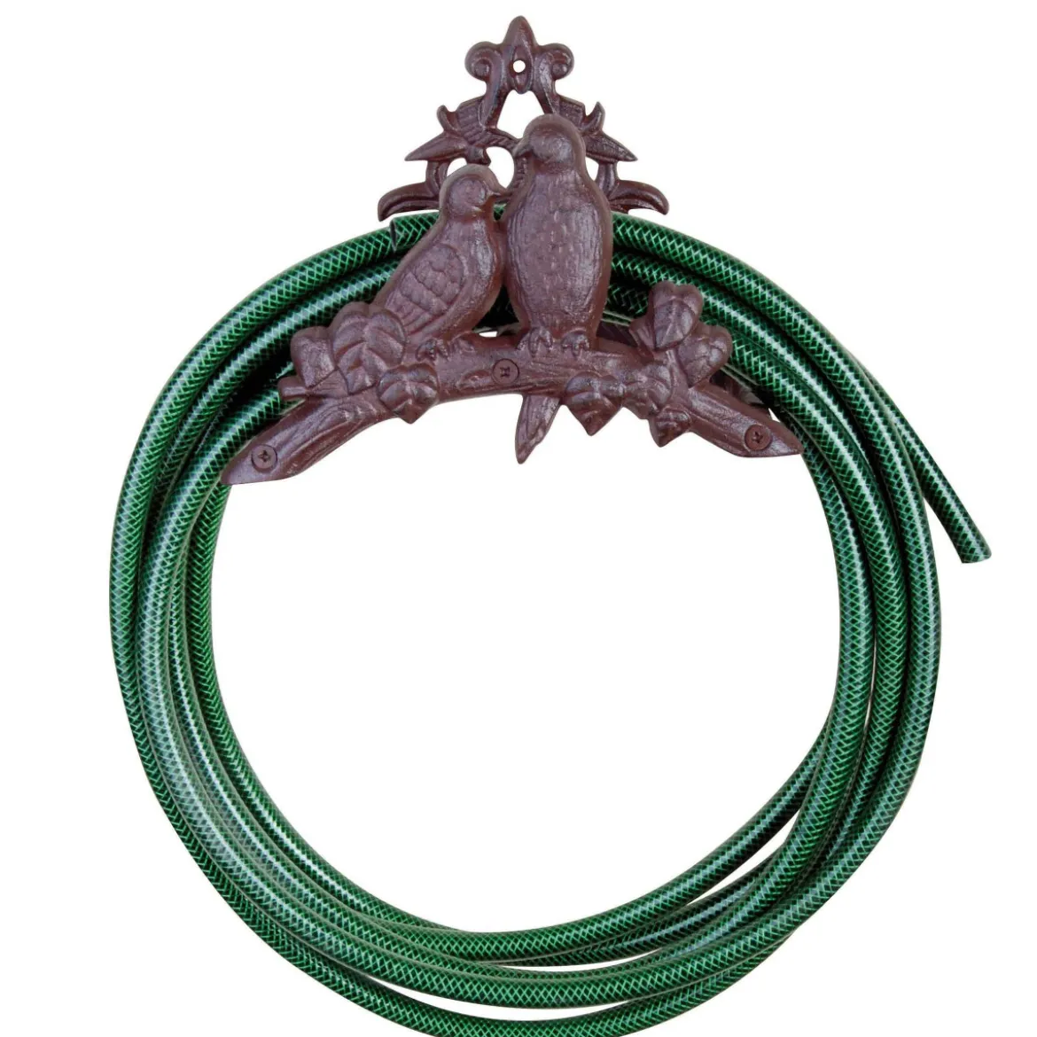 Porte tuyau d'arrosage en fonte