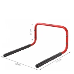 Porte vélo mural pour 2 vélos