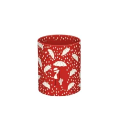 Pot à crayons rouge enfant