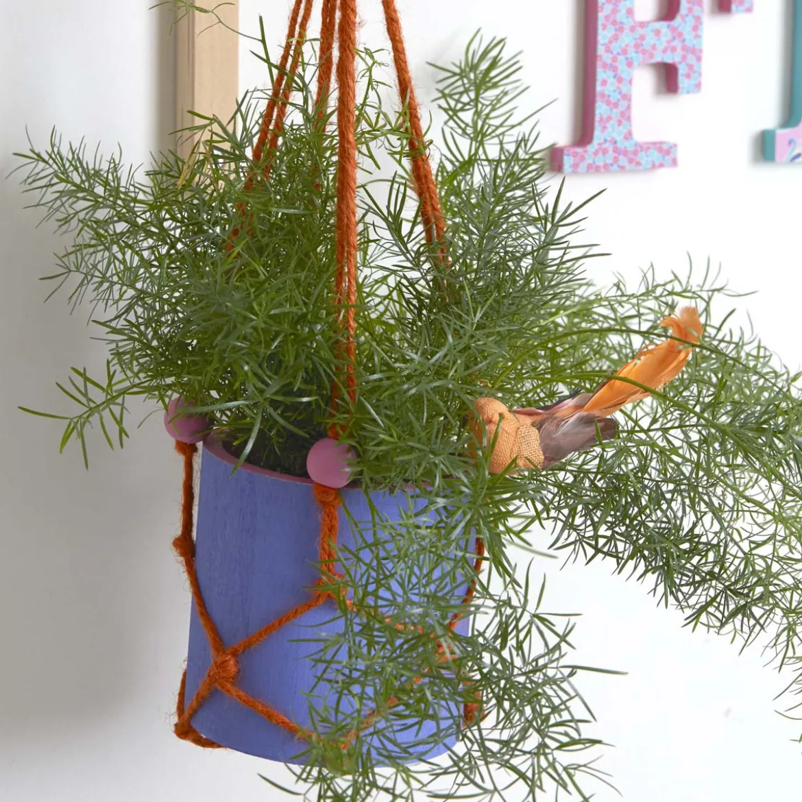 3 pots à crayons ronds en bois