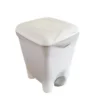 Poubelle de salle de bain 8 litres avec seau intérieur et pédale