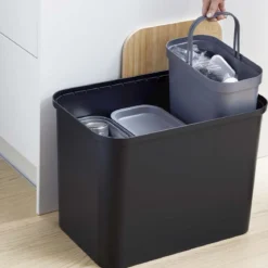 Poubelle 13 litres pour tiroir de cuisine en plastique recyclé