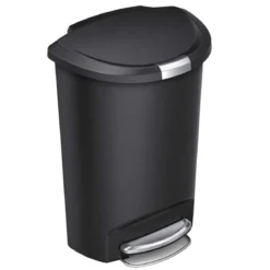 Poubelle noire demi-lune 50 litres - Simple Human