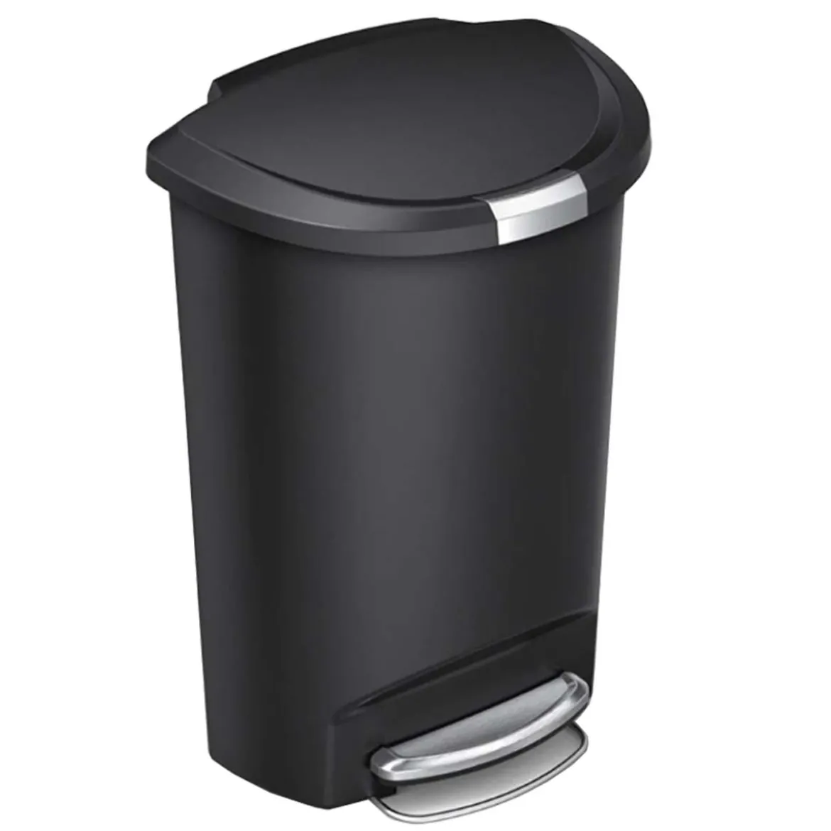 Poubelle noire demi-lune 50 litres - Simple Human
