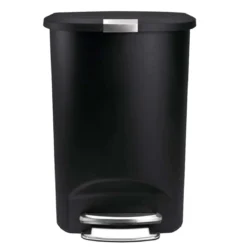 Poubelle noire demi-lune 50 litres - Simple Human