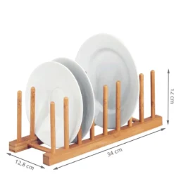Range assiettes en bambou