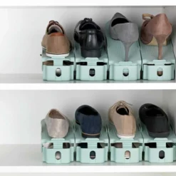 8 range-chaussures à hauteur réglable
