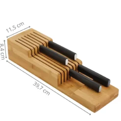 Range-couteaux de cuisine pour tiroir