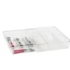 Range couverts extensible en acrylique à 6 compartiments