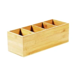 Range couverts vertical en bambou