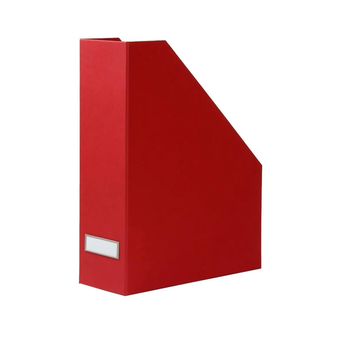 Range-dossiers en carton rouge