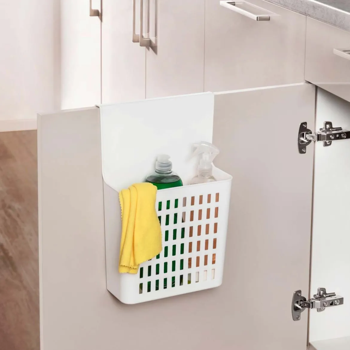 Rangement de porte pour produits d'entretien