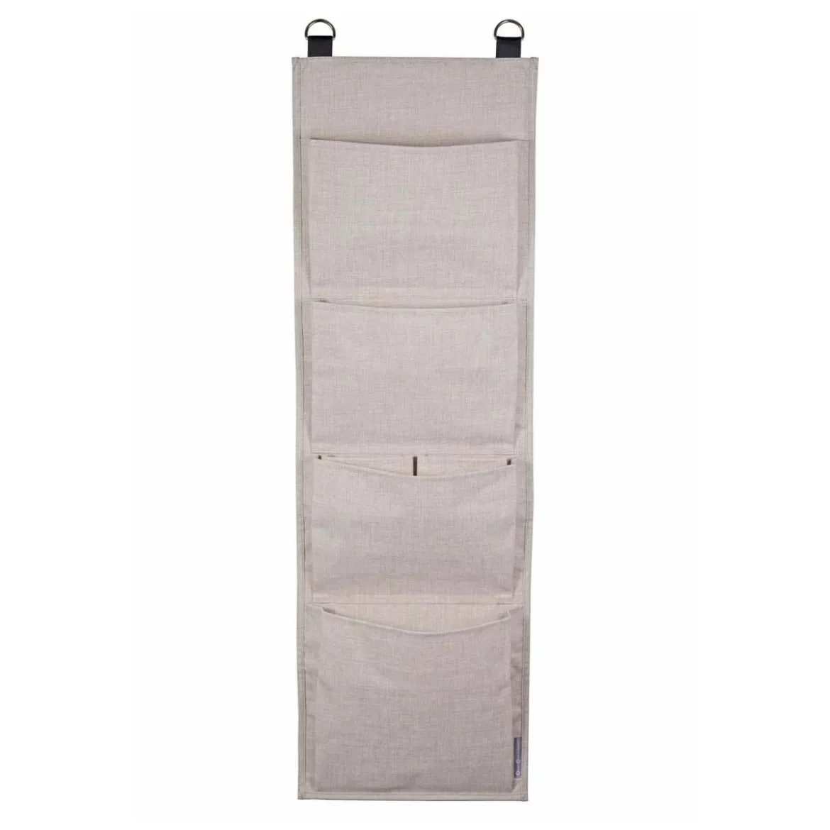Rangement mural en tissu 4 larges poches