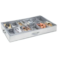 Rangement pour 12 paires de chaussures sous le lit