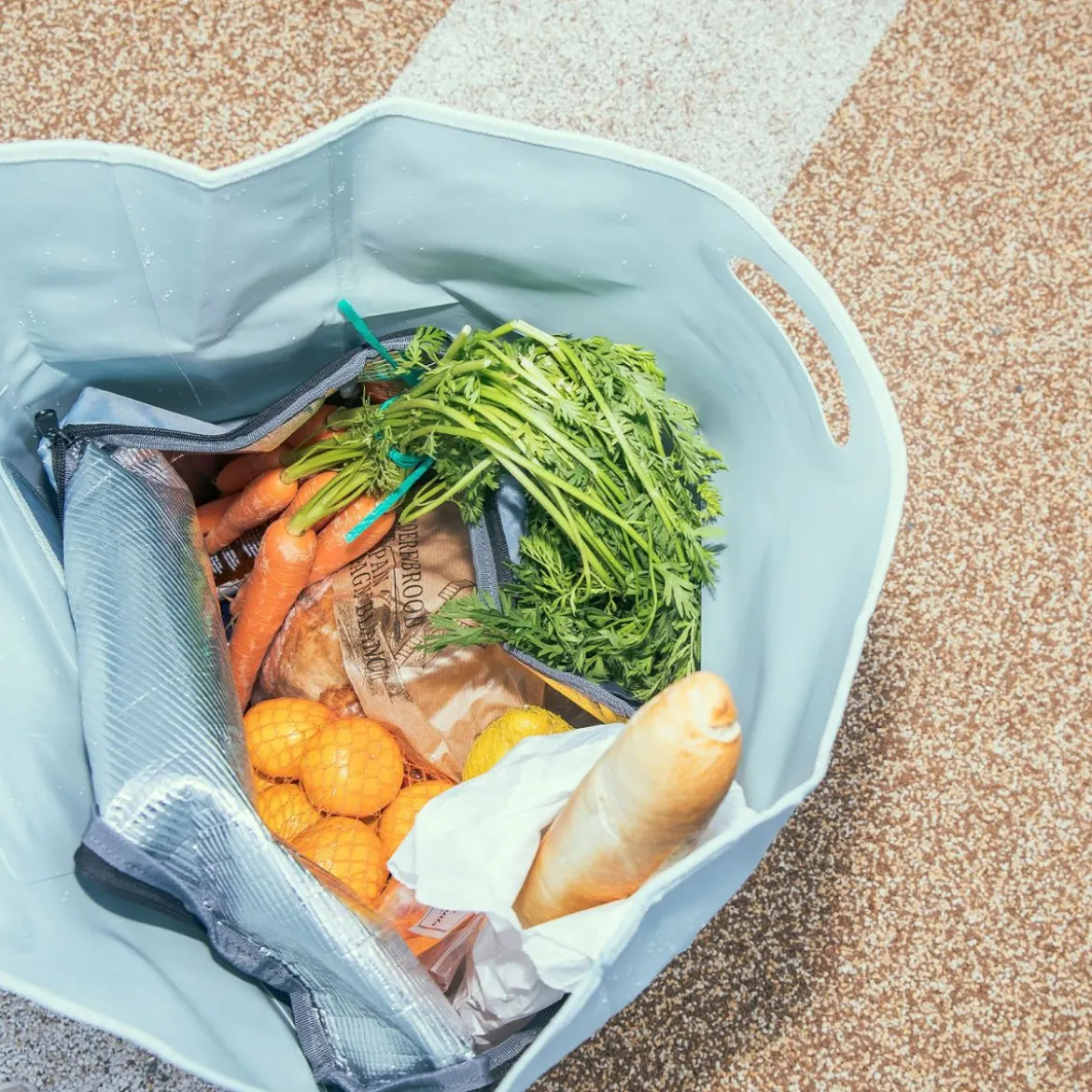 Sac cabas pour vélo réfléchissant