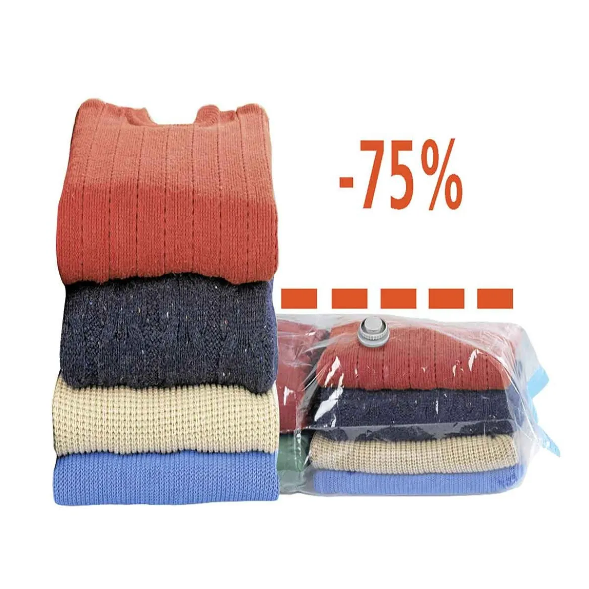 Sac de rangement sous vide. Taille XL