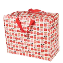 Sac de rangement vintage pommes rouges