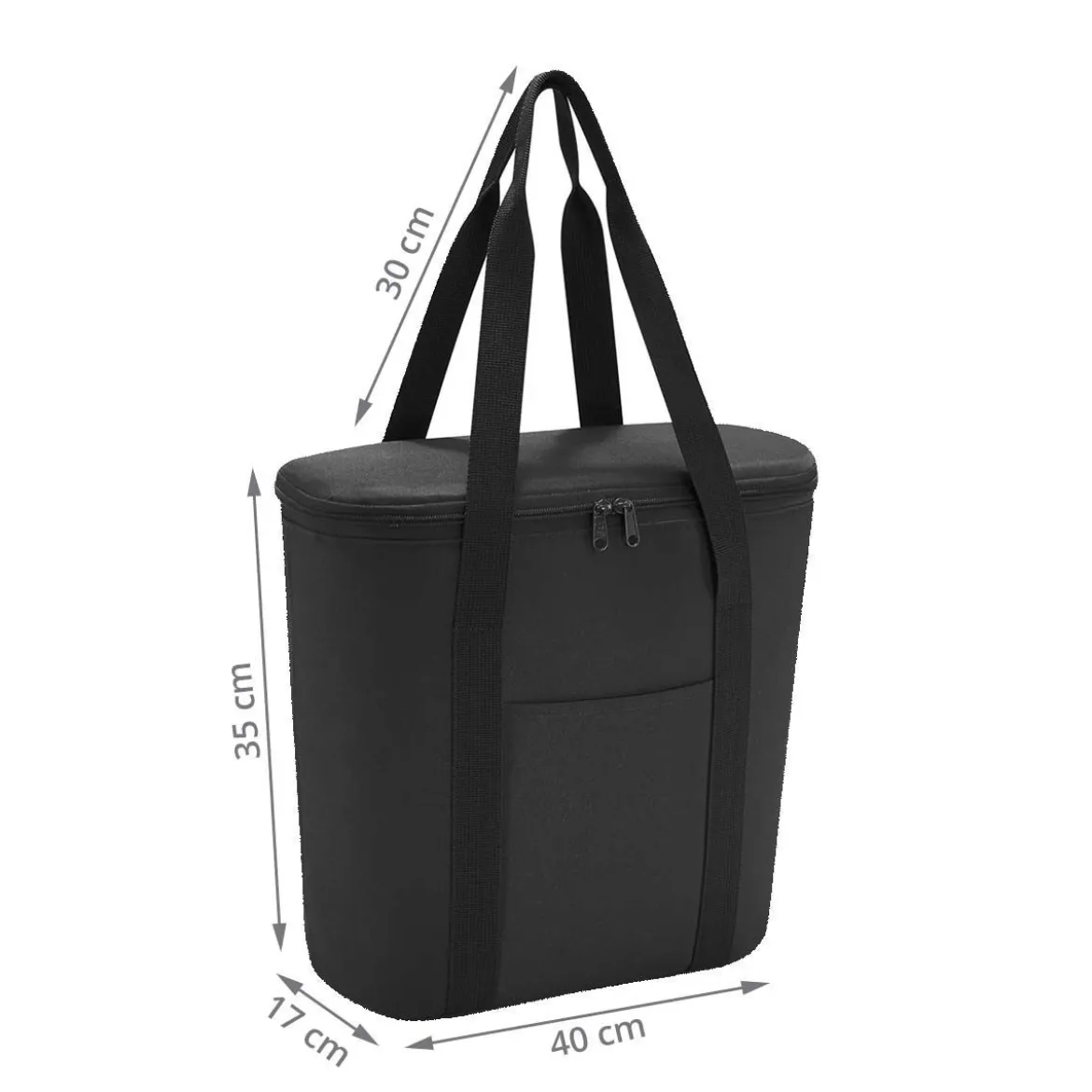 Sac glacière isotherme noir