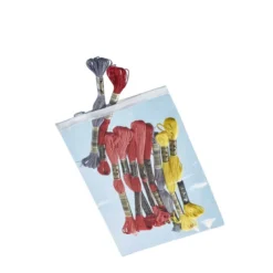 10 sachets d'emballage en plastique 15 x 10 cm