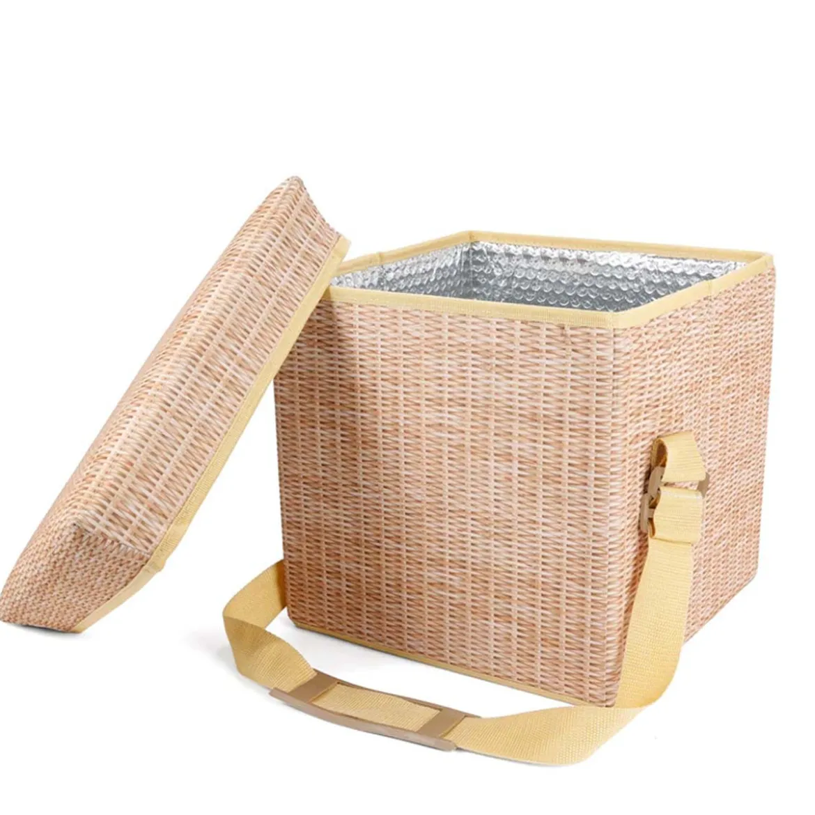 Sac isotherme façon panier siège