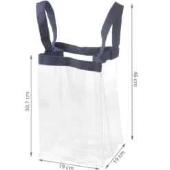 Sac pour 4 bouteilles transparent