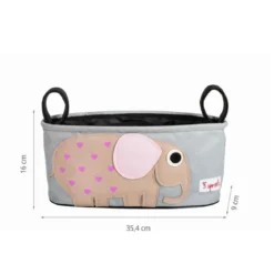 Sac poussette éléphant
