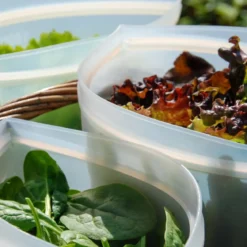 4 sacs de conservation alimentaire réutilisables